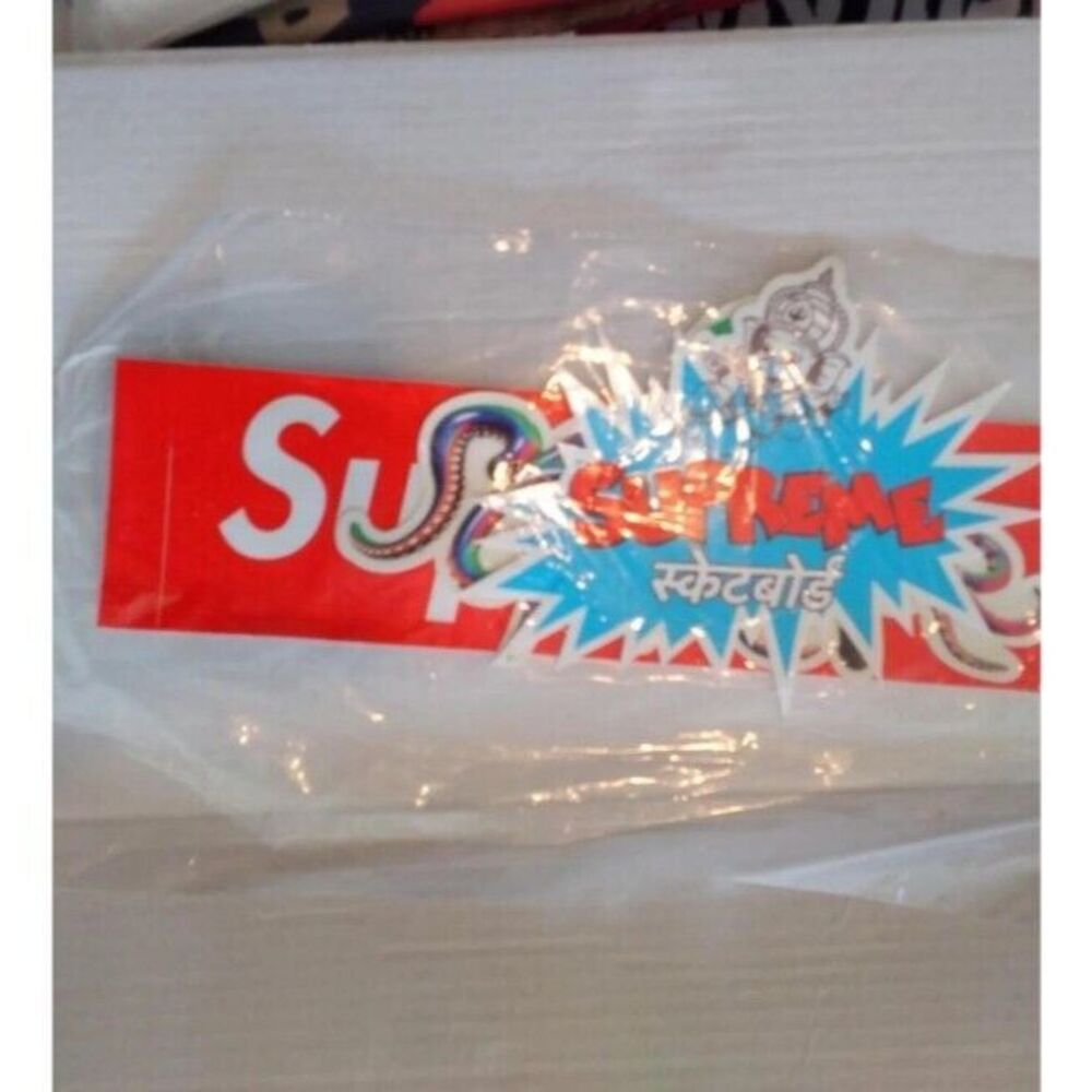 Supreme sealed sticker pack Box logo multi color sticker Rare #supreme #sup